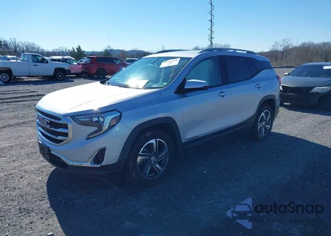 2019 GMC Terrain Slt из США, поврежденный, VIN 3GKALPEV5KL253513